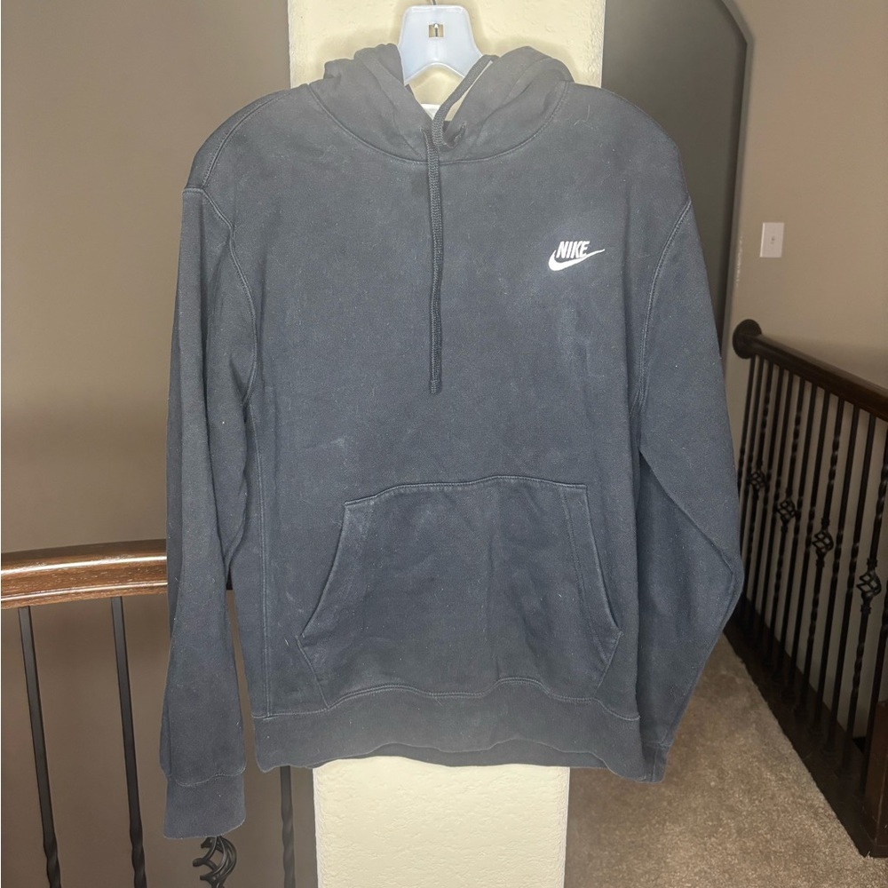 Nike Black Sweatshirt Athletic Style Cotton Blend Size S